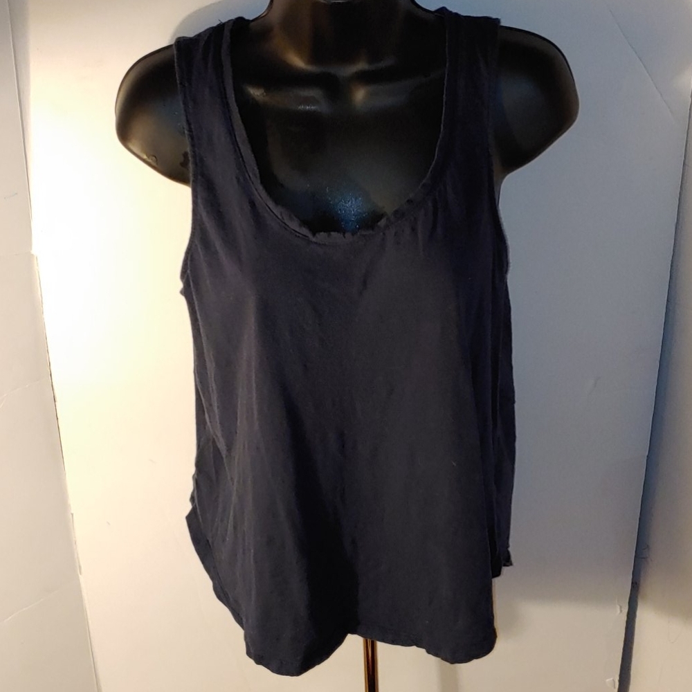 a.n.d eway Dark Blue Tank Top